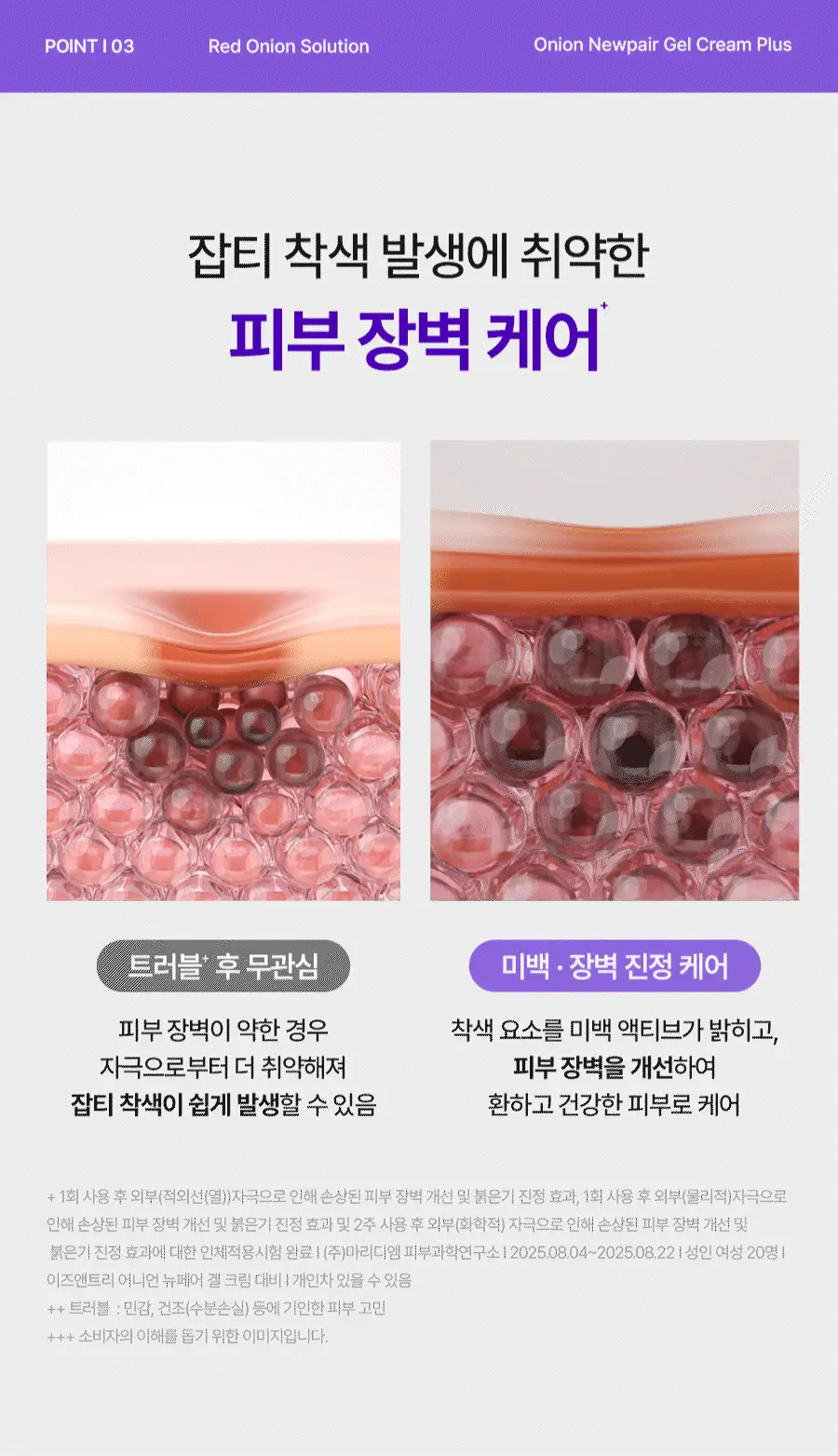 [NCT 재민PICK/리뉴얼] 이즈앤트리 어니언 뉴페어 겔크림 플러스 50ml 상세페이지 29